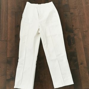 Princess Polly White Encore Pants